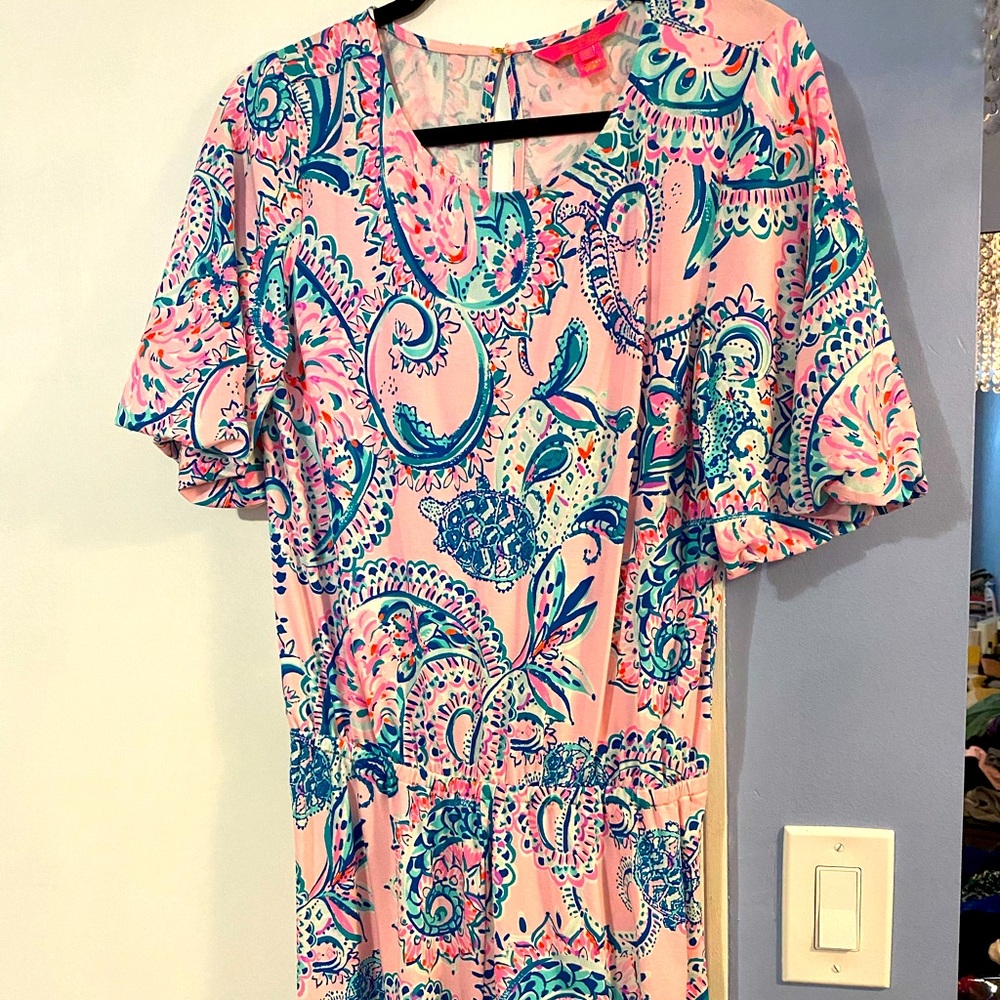 Lilly Pulitzer Britton Romper size medium EUC